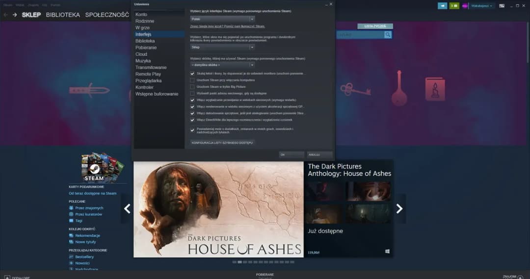 Jak zmienić język na Steam i uniknąć problemów z ustawieniami